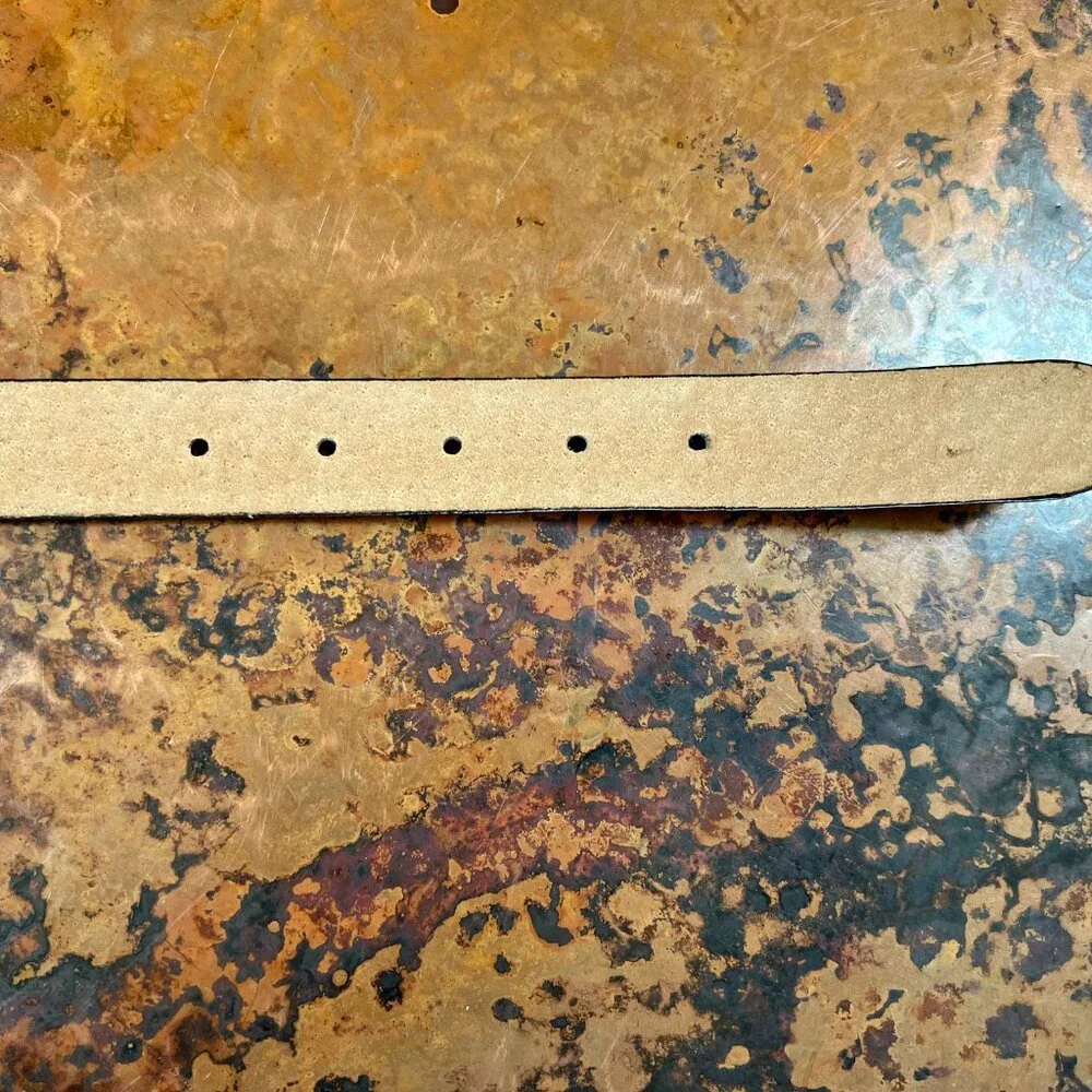 Classic Perry Ellis Italian Croco Belt